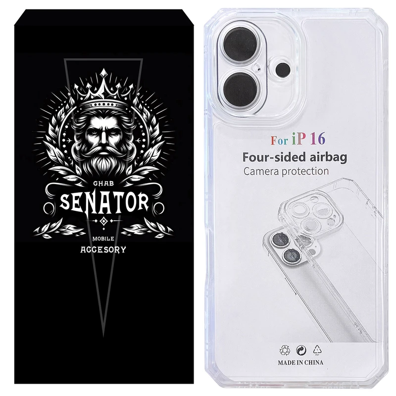کاور سناتور قاب مدل ساده مناسب برای گوشی موبایل اپل iPhone 16