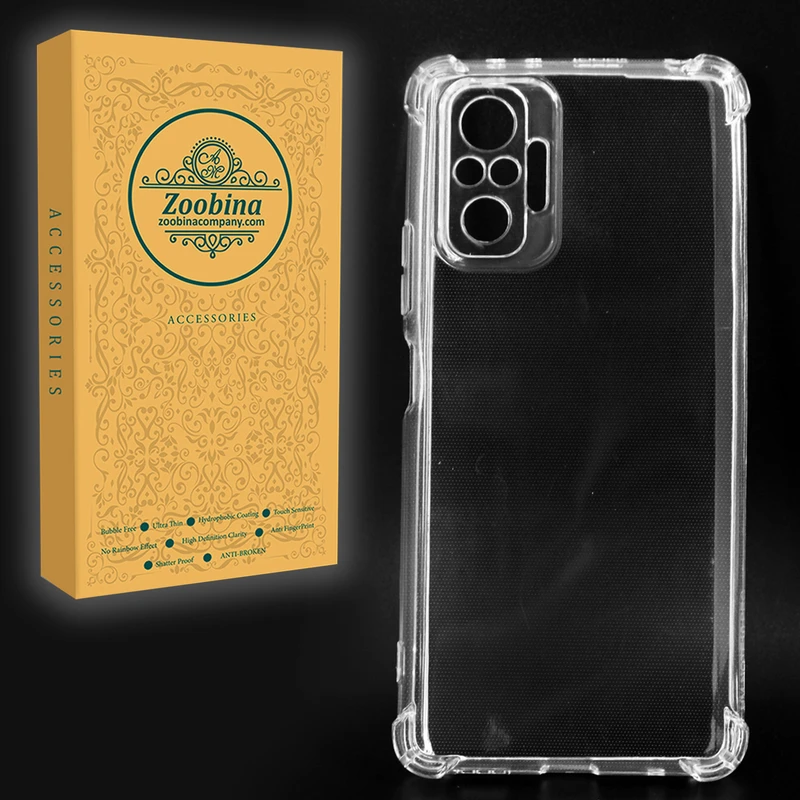 کاور زوبینا مدل Anti Shock مناسب برای گوشی موبایل شیائومی Redmi Note 10 Pro 4G / Note 10 Pro Max