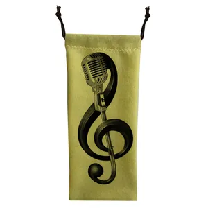 کاور عینک زنانه مدل MUSIC کد B1 رنگ زرد