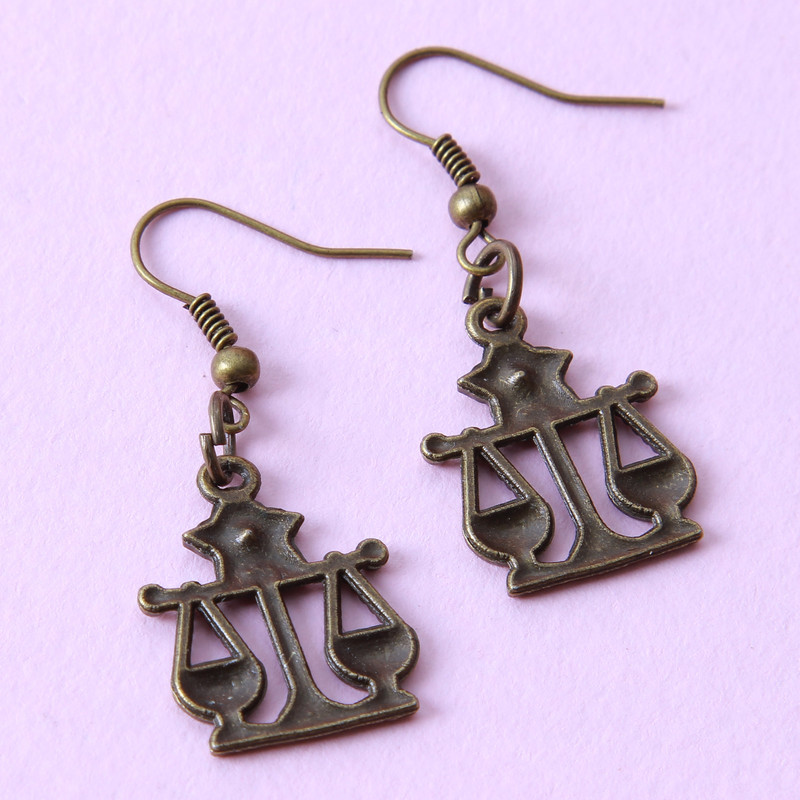 گوشواره دخترانه مدل فلزی فانتزی کد GZN_041