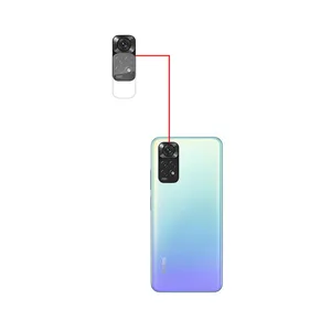 محافظ لنز دوربین مدل PG مناسب برای گوشی موبایل شیائومی REDMI NOTE 11