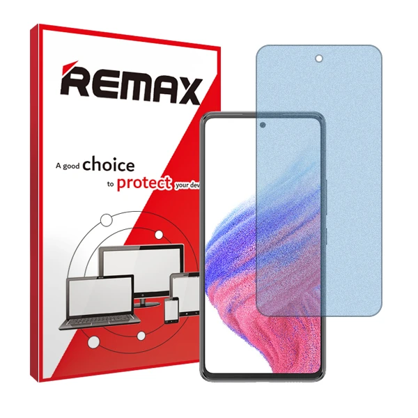 محافظ صفحه نمایش مات آنتی بلو ریمکس مدل HyMBLU مناسب برای گوشی موبایل سامسونگ Galaxy A53 5G 