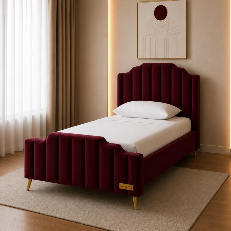 تخت خواب دونفره مدل زیوین سایز 120×200 سانتی متر