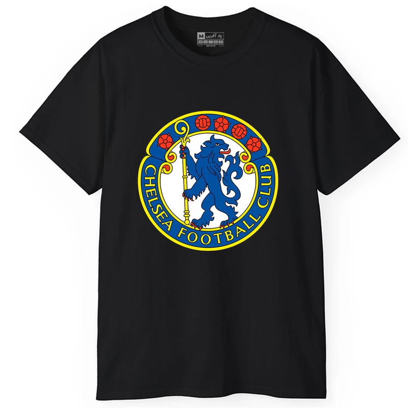 تی‌شرت آستین کوتاه یقه گرد مردانه پاد آفرین مدل چلسی کد PT2414