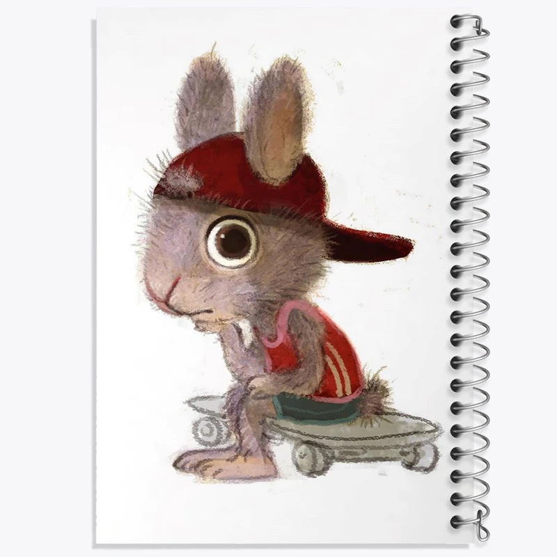 دفتر نقاشی 50 برگ خندالو مدل جونده کد 28306