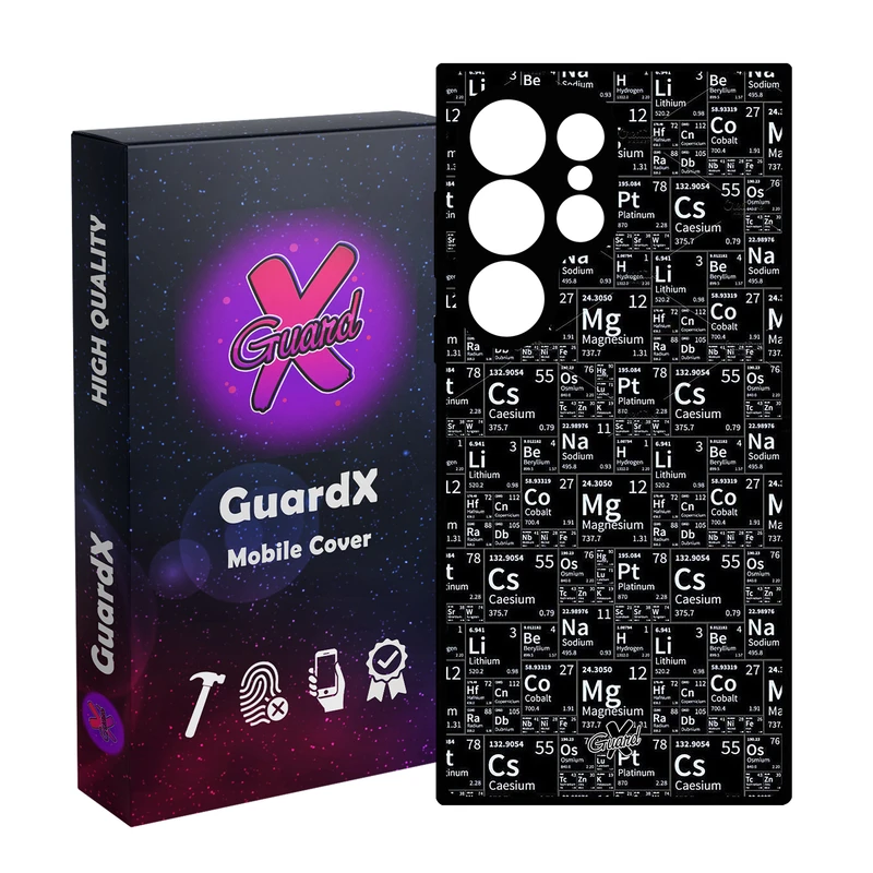 کاور گارد ایکس طرح شیمی مدل 10531 مناسب برای گوشی موبایل سامسونگ Galaxy S25 Ultra