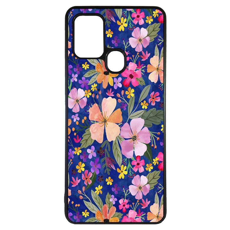کاور طرح گلدار مناسب برای گوشی موبایل سامسونگ galaxy a21s