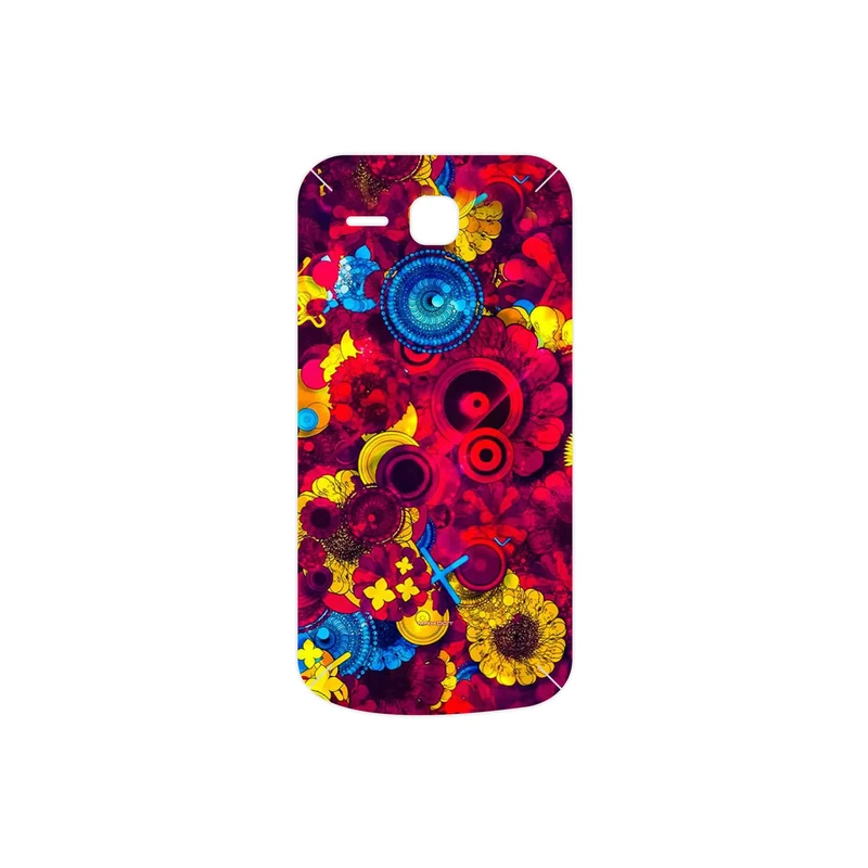 برچسب پوششی ماهوت مدل Vector Flower Garden Digital Art مناسب برای گوشی موبایل هوآوی Ascend Y600