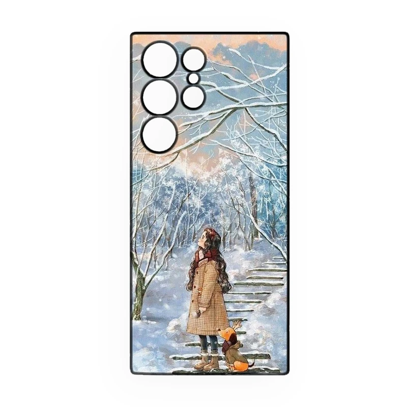 کاور طرح دخترانه کد 275 مناسب برای گوشی موبایل سامسونگ Galaxy S24 Ultra  