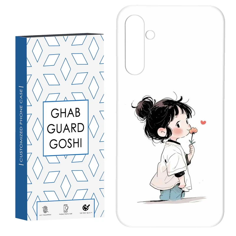 کاور قاب گارد گوشی طرح دخترانه کد Dimo-889 مناسب برای گوشی موبایل سامسونگ Galaxy S23 Fe