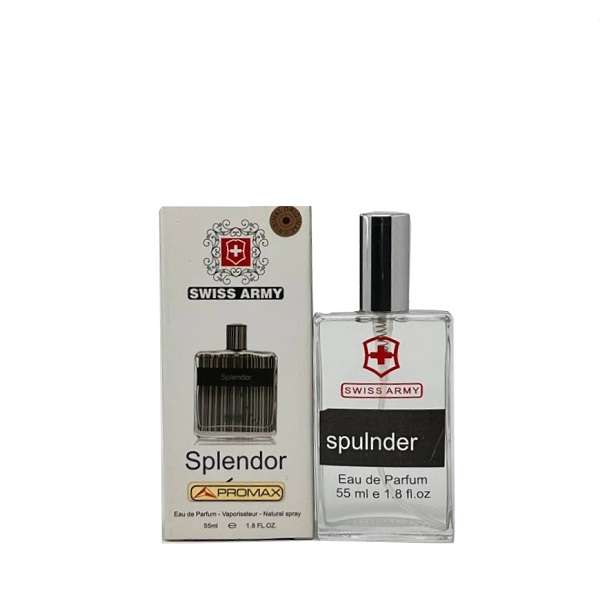 عطر جیبی مردانه سوئیس آرمی مدل اسپلندور بلک حجم 55 میلی لیتر