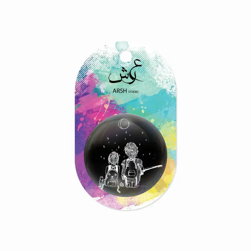 مگنت عرش طرح عاشقانه کد Asm041