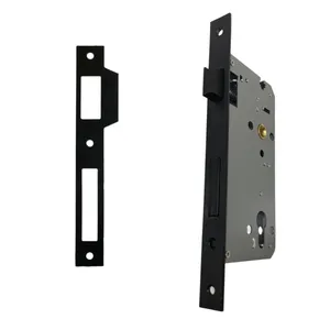 قفل در سوییچی کهن کد 9CM BK همراه با مقابل قفل