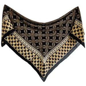 روسری زنانه مدل  حریر نخ مجلسی کد  8024