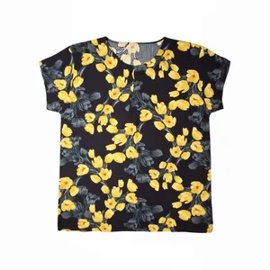 تی‌شرت آستین کوتاه راحتی زنانه مدل 86