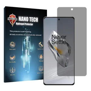 Nano tech Tough model Privacy screen protector suitable for OnePlus 12 mobile phone