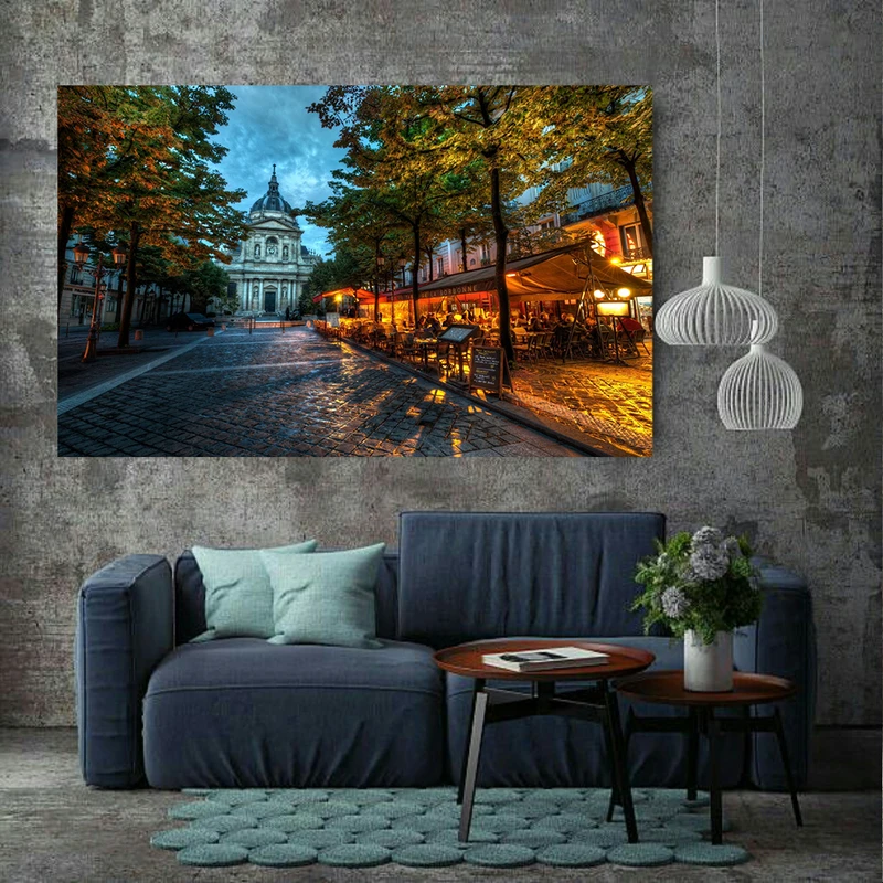 پوستر دیواری طرح طبیعت مدل عصر پاریس کد AR1363