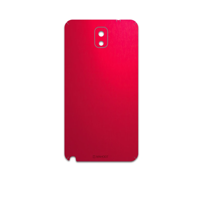 برچسب پوششی ماهوت مدل Matte-Warm-Red مناسب برای گوشی موبایل سامسونگ Galaxy Note 3