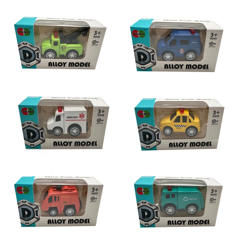 ماشین بازی مدل 836-R012 بسته 6 عددی