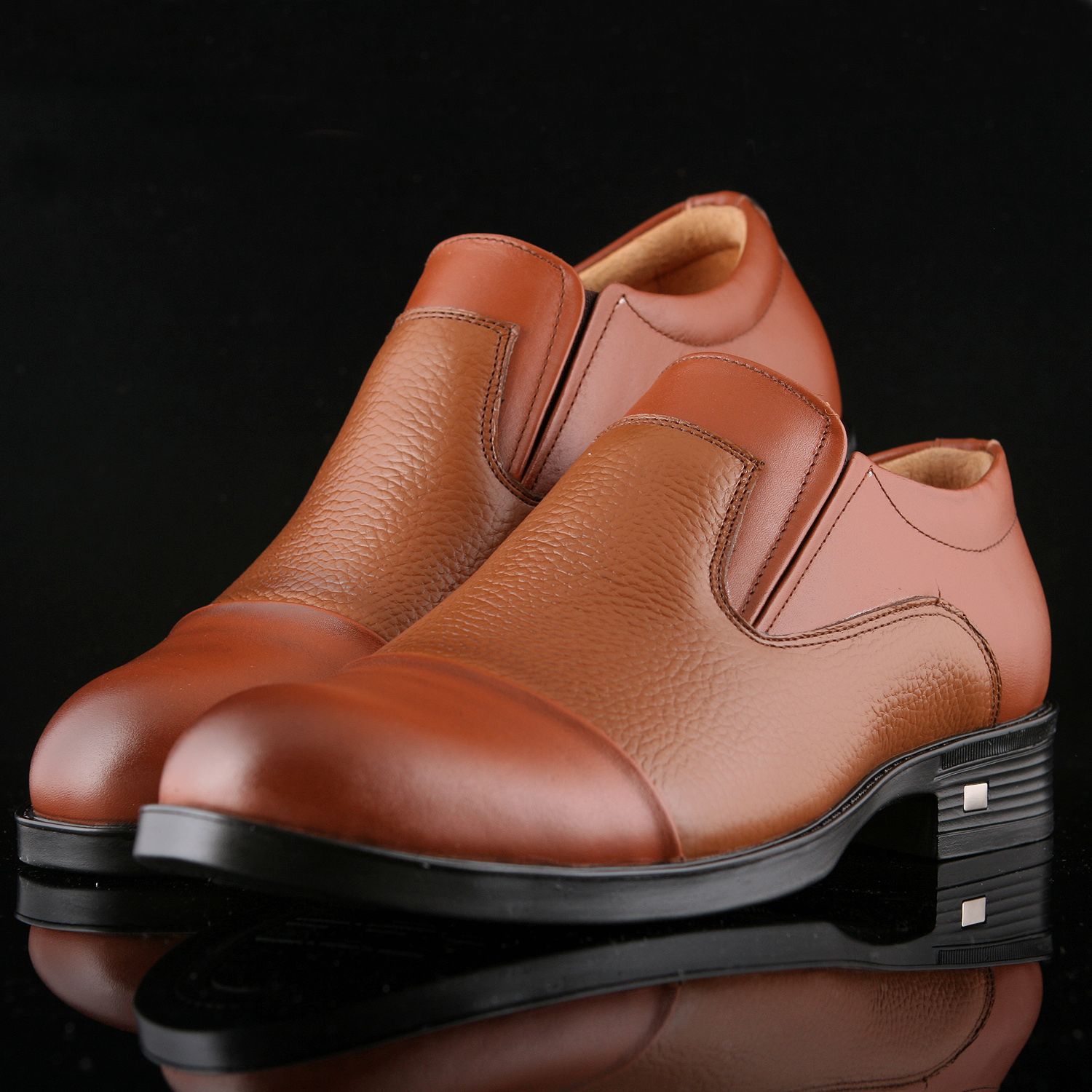 کفش مردانه چرم یلسان مدل برسام کد ASL-BRS-525-GSGF -  - 9