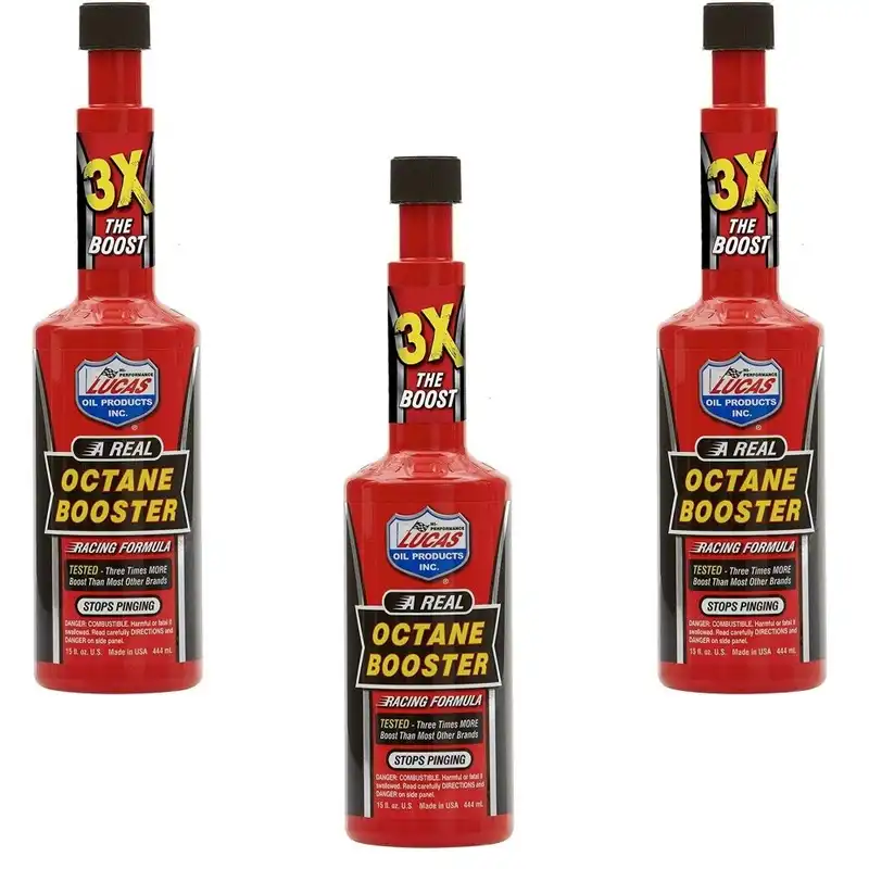 اکتان بوستر و مکمل سوخت لوکاس مدل 3x Boost حجم 444 میلی لیتر بسته 3 عددی
