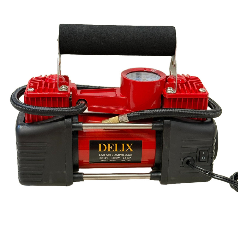 پمپ باد فندکی 1200 وات دلیکس کد BOXRED پمپ باد فندکی 1200 وات دلیکس کد BOXRED