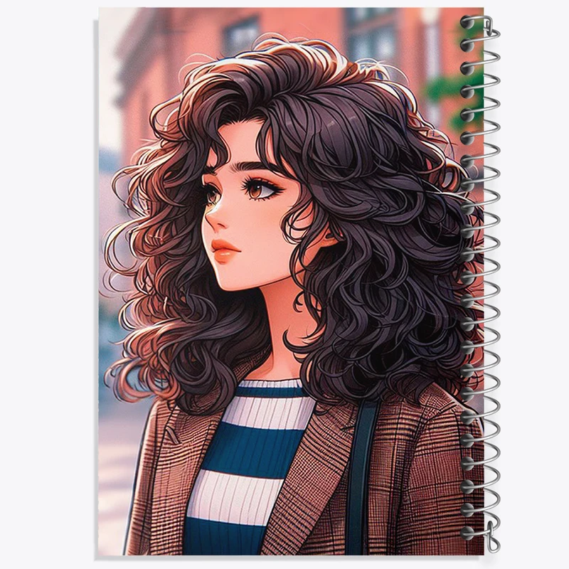 دفتر ژورنال نویسی 50 برگ خندالو مدل نقطه ای طرح دخترانه کد N1583