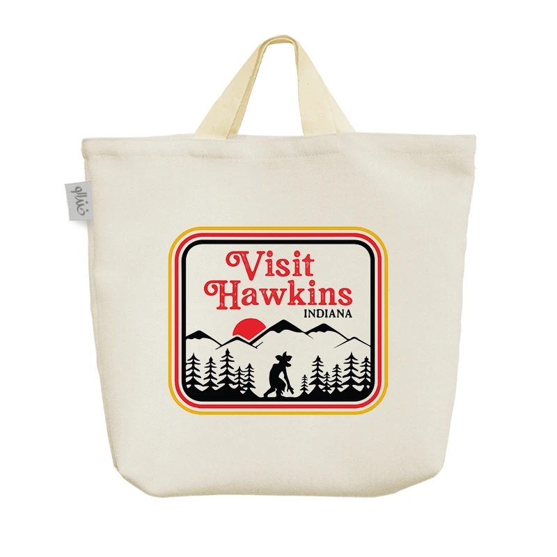 ساک خرید خندالو مدل (Stranger Things) هاوکینز کد 9924