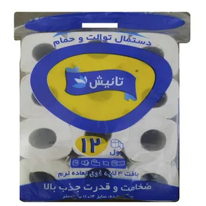  دستمال توالت تانیش مدل Premium Comfort بسته 12 عددی 