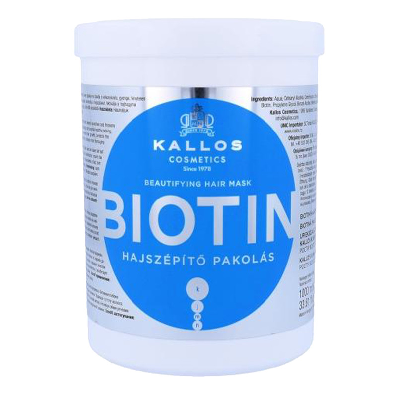 ماسک مو کالوس مدل Biotin حجم 1000 میلی لیتر