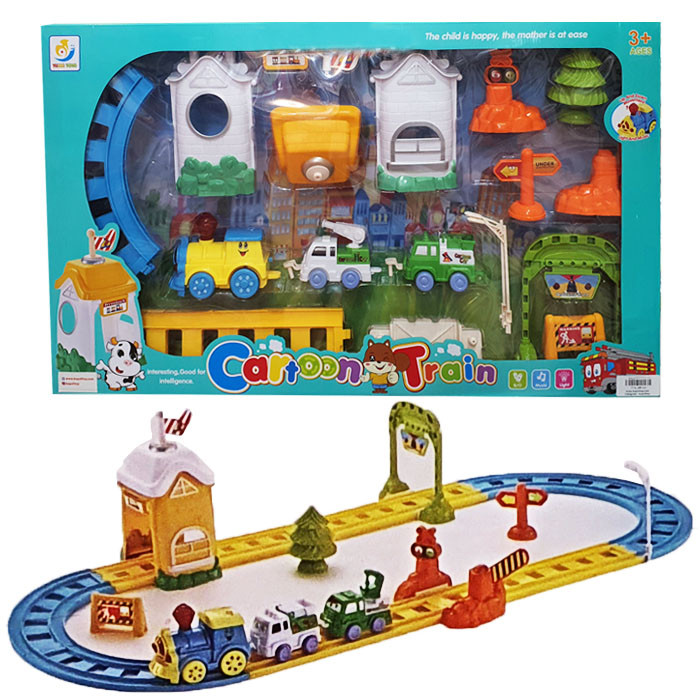 قطار بازی مدل Cartoon train