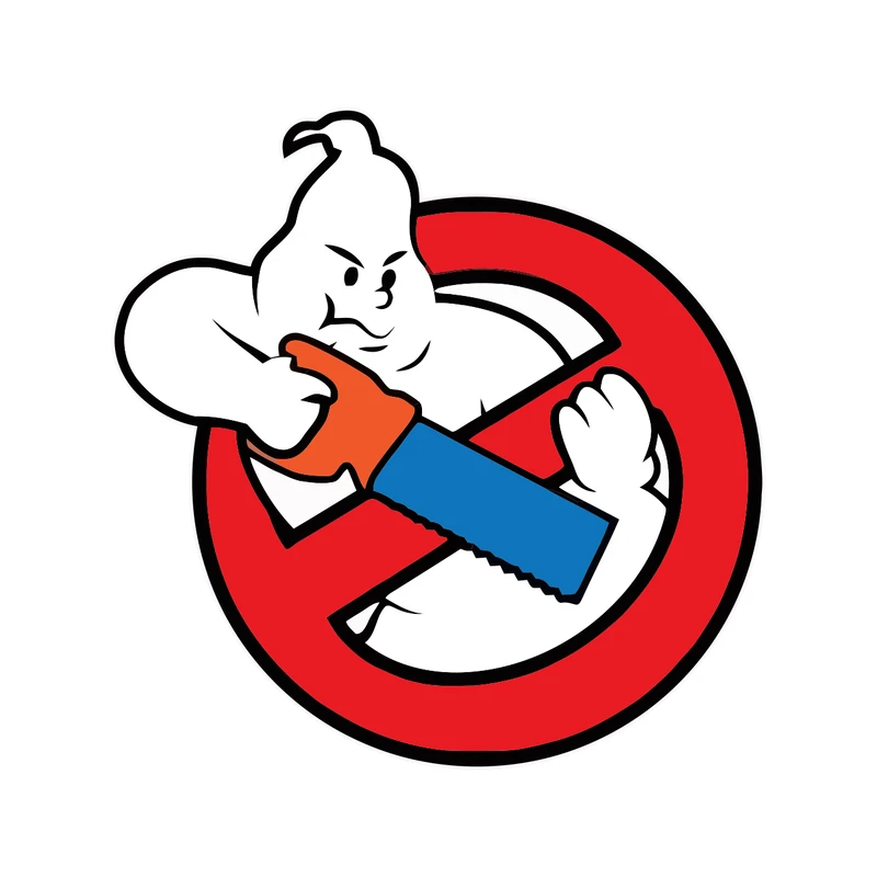 استیکر خودرو طرح شکارچی روح کد 1846