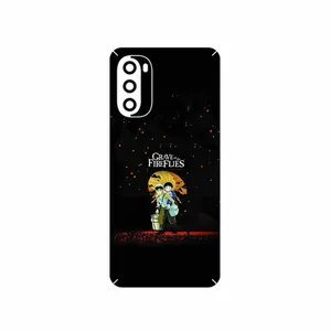 MAHOOT Grave of the Fireflies Cover Sticker for Motorola Moto G52
