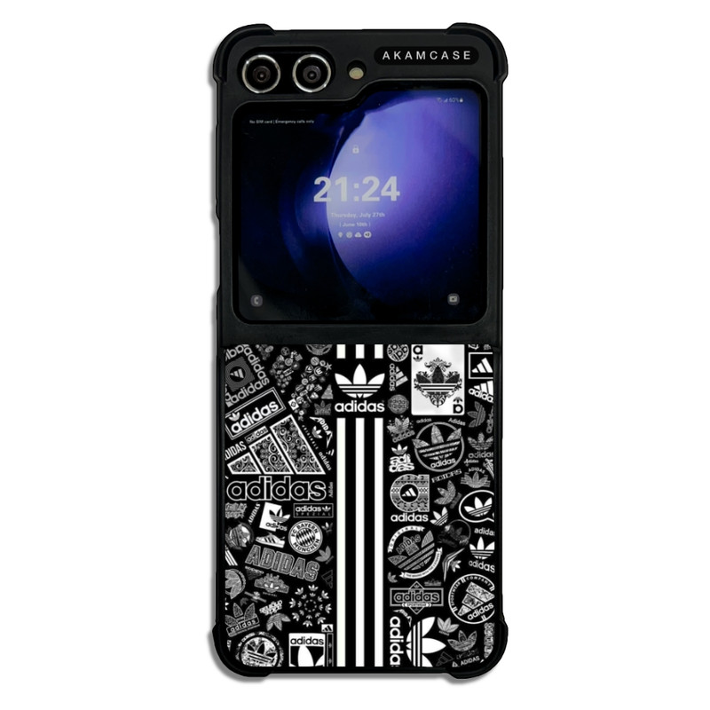 کاور آکام مدل AMCWSGZFLIP5-ADIDAS21 مناسب برای گوشی موبایل سامسونگ Galaxy Z Flip 5