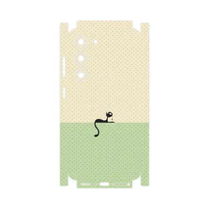 MAHOOT Minimal Internet Cat Icon-FullSkin Cover Sticker for Samsung Galaxy S23