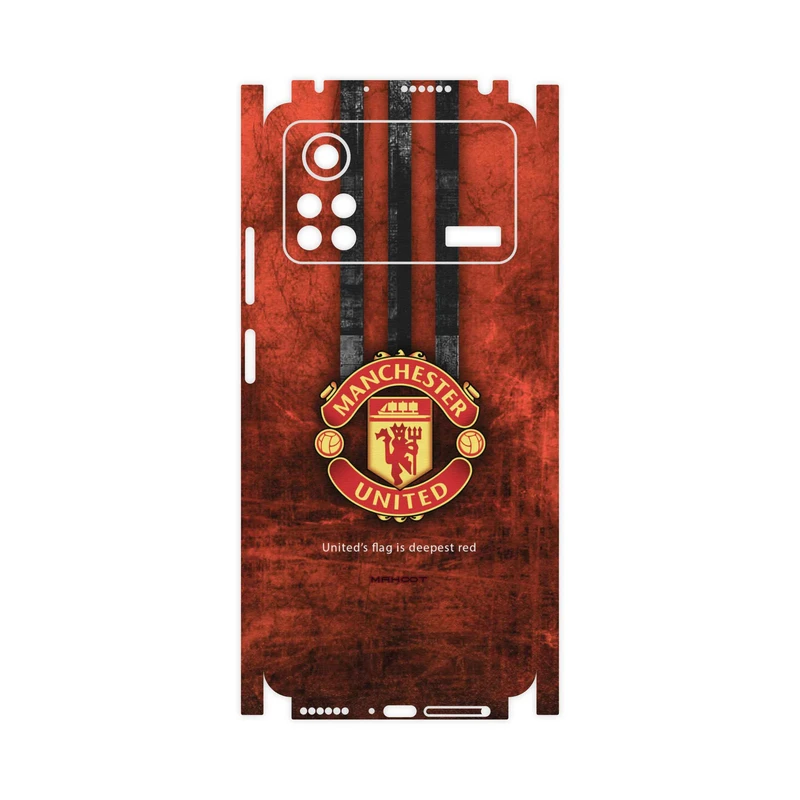 برچسب پوششی ماهوت مدل Manchester-United-FullSkin مناسب برای گوشی موبایل شیائومی Poco X4 Pro 5G