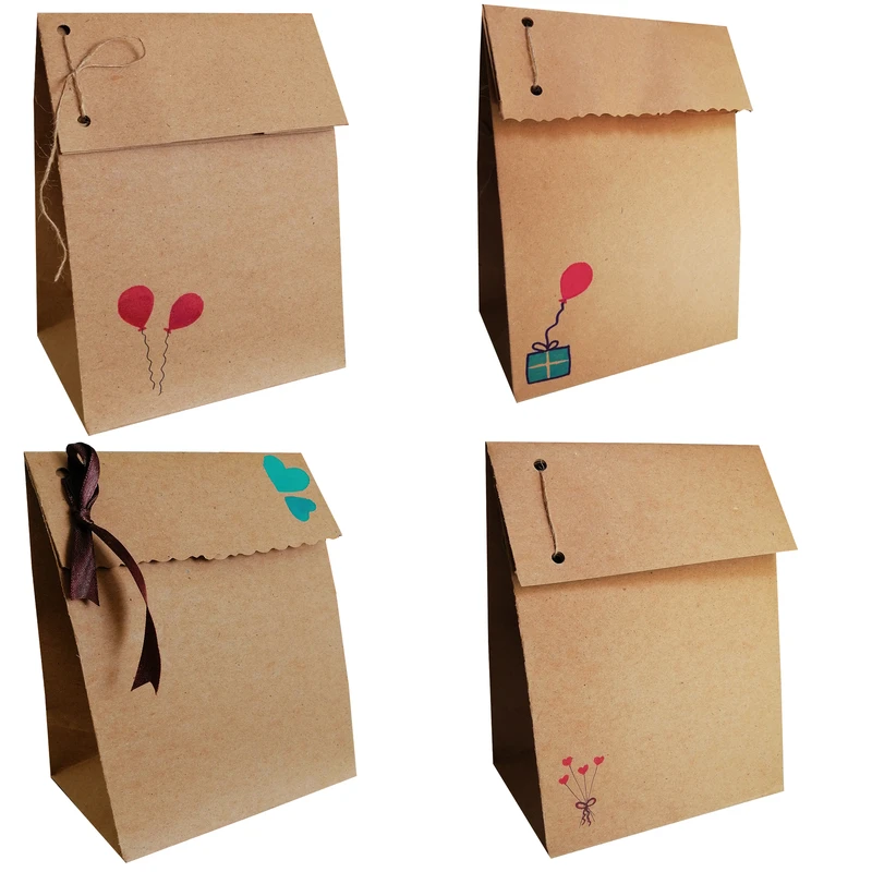 ساک هدیه مدل خاطره A14 مجموعه 4 عددی