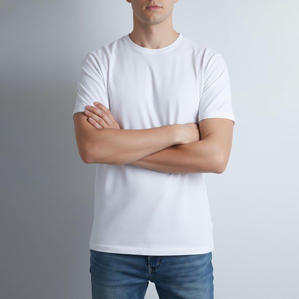 تی‌شرت آستین کوتاه مردانه ال سی وایکیکی مدل W578554Z8