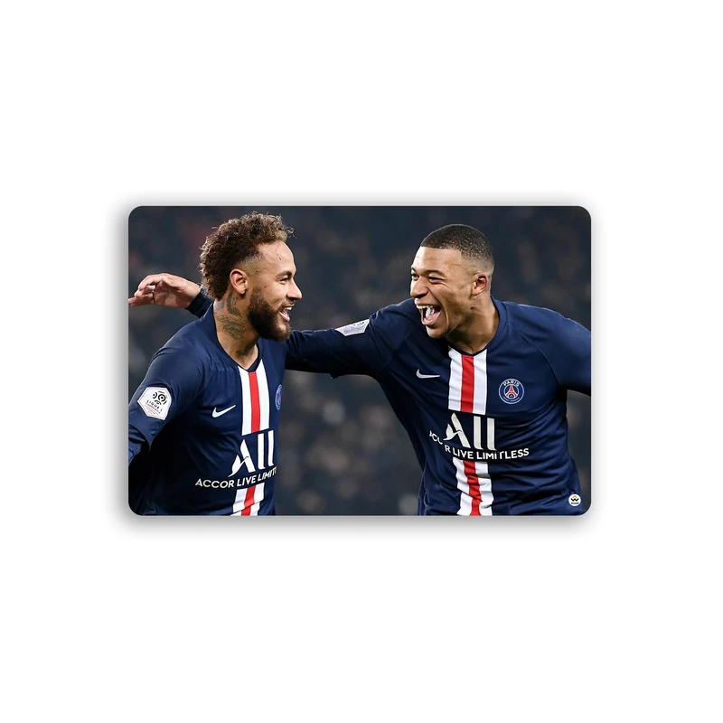 ماوس پد مخصوص بازی شادیت مدل امباپه و نیمار کد969 سایز37*24سانتیمتر