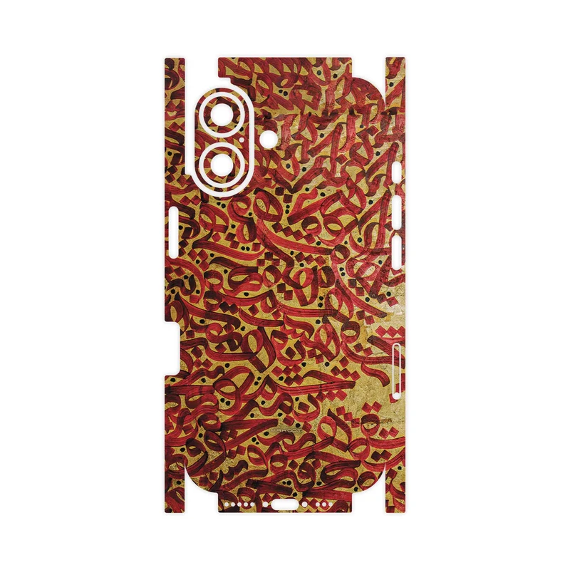 برچسب پوششی ماهوت مدل Nastaliq_6-FullSkin مناسب برای گوشی موبایل اپل iPhone 16