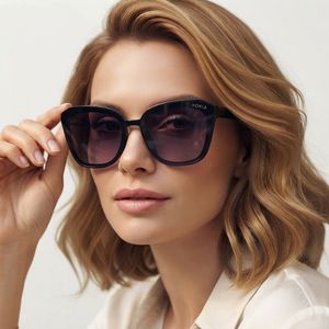 عینک آفتابی زنانه کوکیا مدل گربه ای کائوچو کد 100