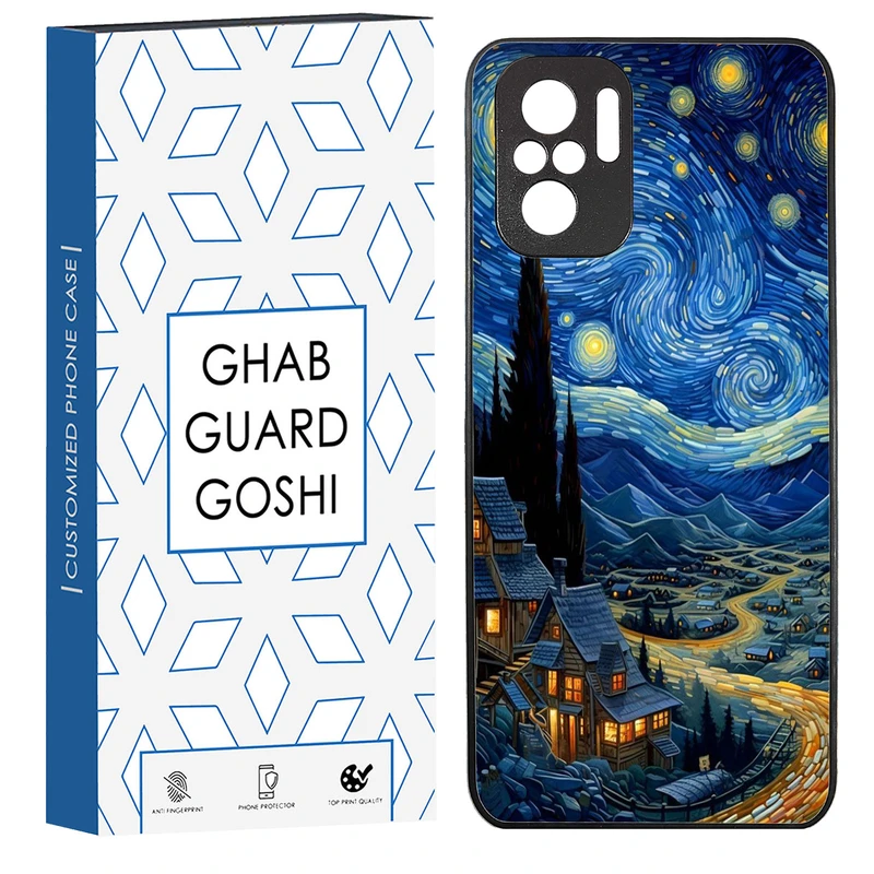 کاور قاب گارد گوشی طرح ونگوگ کد TPU-069 مناسب برای گوشی موبایل شیائومی Redmi Note 10 4g / Redmi Note 10s / Poco m5s