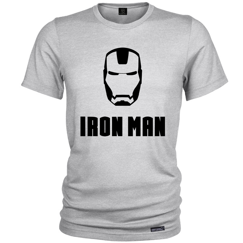 تی شرت آستین کوتاه مردانه 27 مدل Iron Man کد MH963