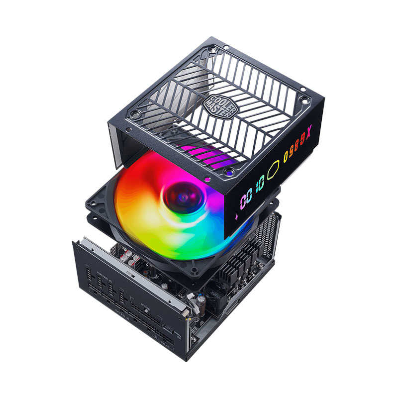 منبع تغذیه کامپیوتر کولر مستر مدل XG Platinum Plus 850W
