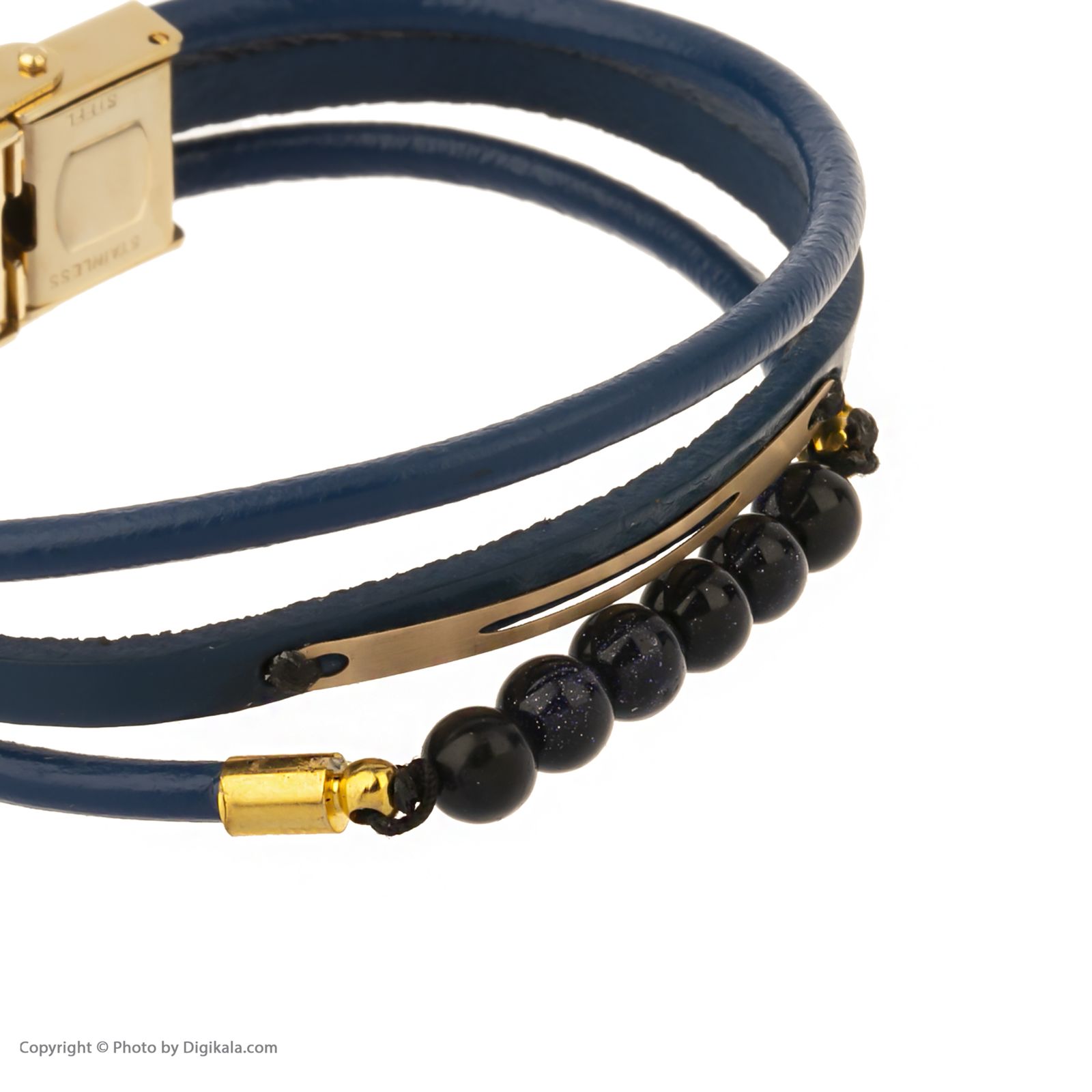 دستبند طلا 18 عیار مردانه مایا ماهک مدل MB1002 -  - 3