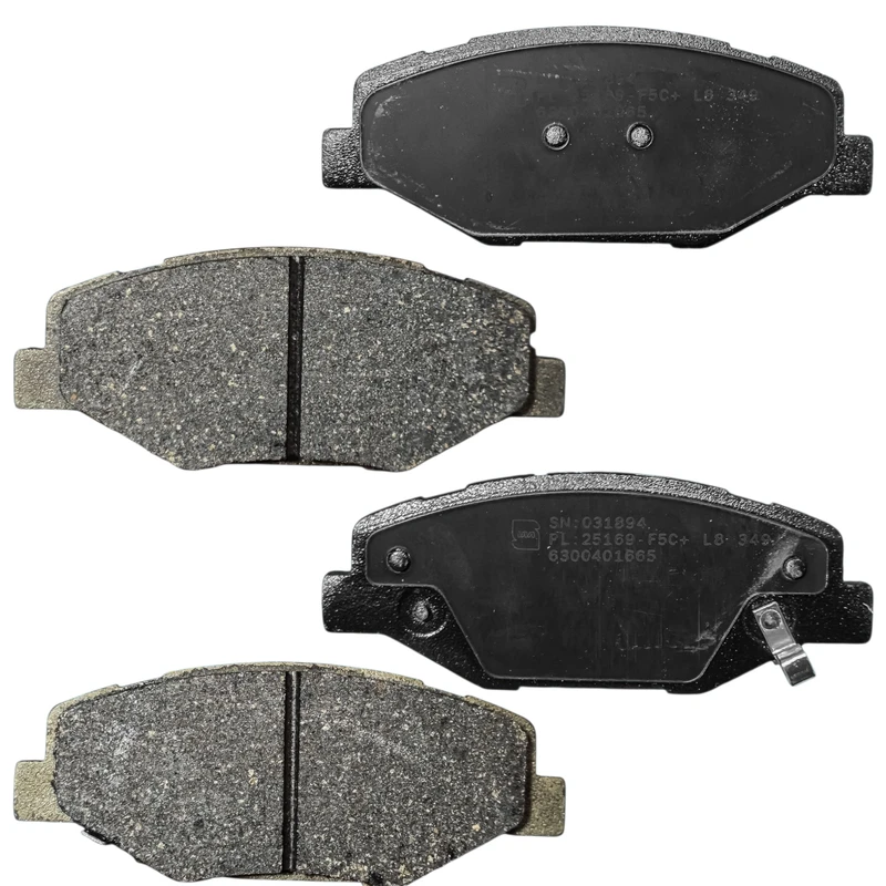 لنت ترمز جلو خودرو مدل ParsAbi.01 کد EF7 دو جفت مناسب برای سمند ، دنا