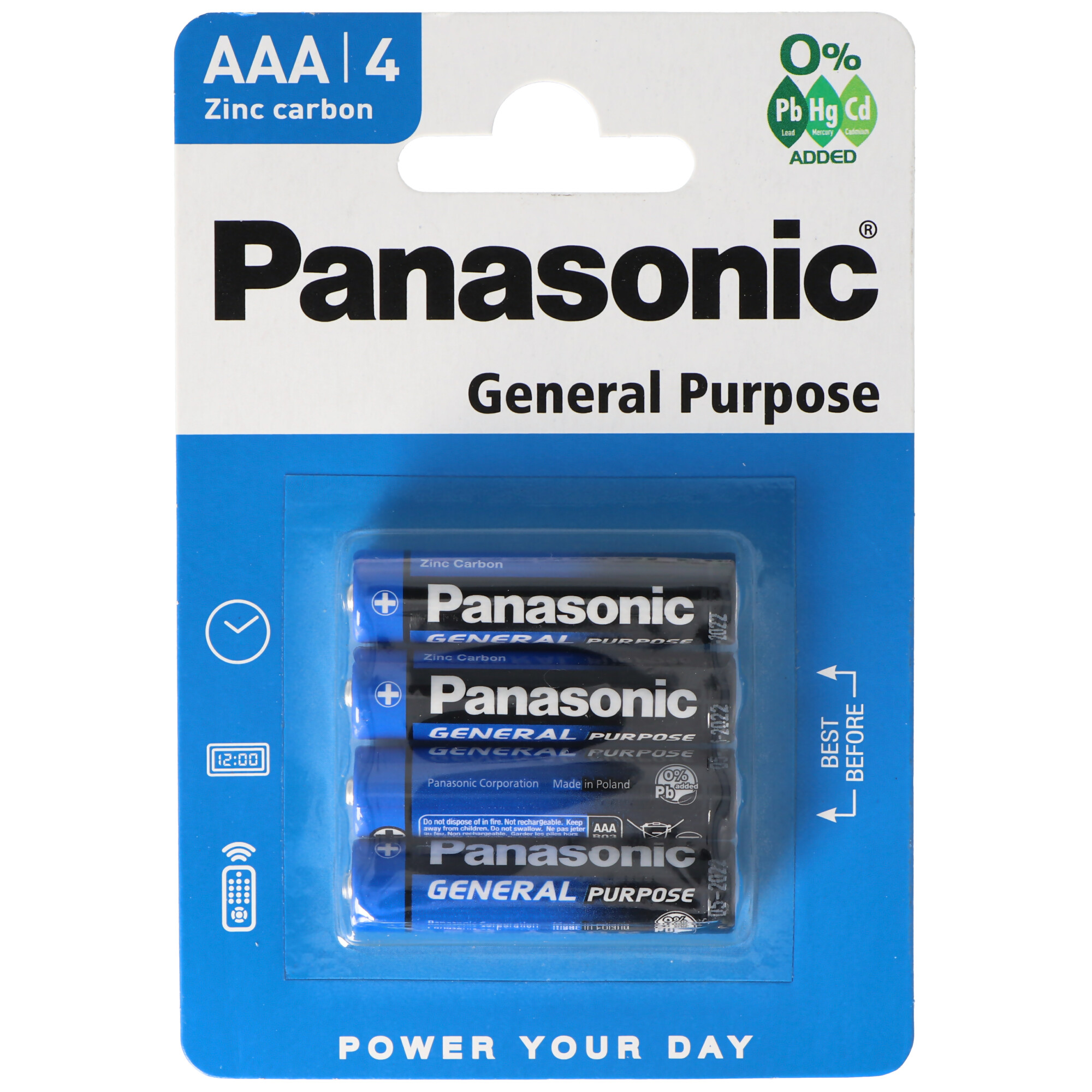 باتری قلمی پاناسونیک مدل General Purpose بسته چهار عددی