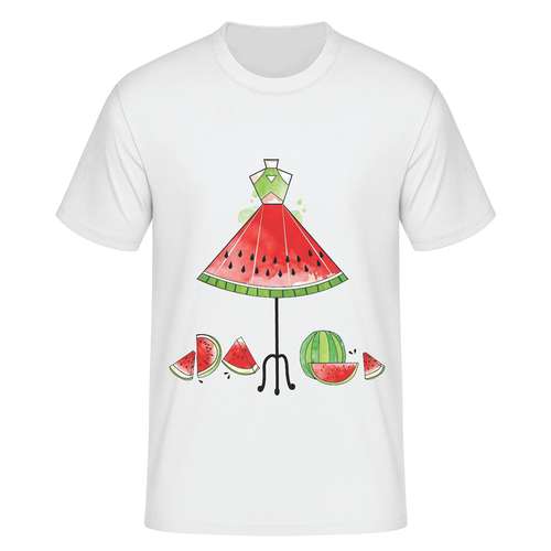 تی شرت آستین کوتاه زنانه مدل شب یلدا کد tps24