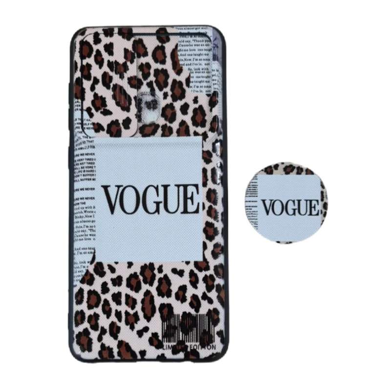 کاور مدل دخترانه کد 262 مناسب برای گوشی موبایل سامسونگ Galaxy A21s به همراه پاپ سوکت