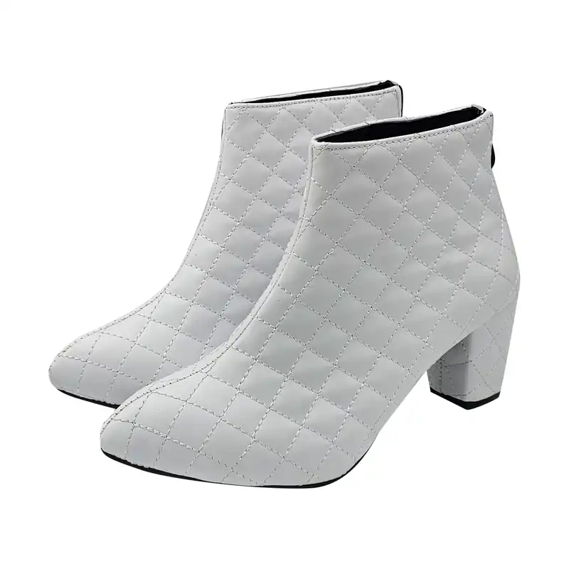 نیم بوت زنانه سیی مدل اداری کد 1711.1